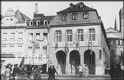 Polizeiwache am Hauptmarkt 1941